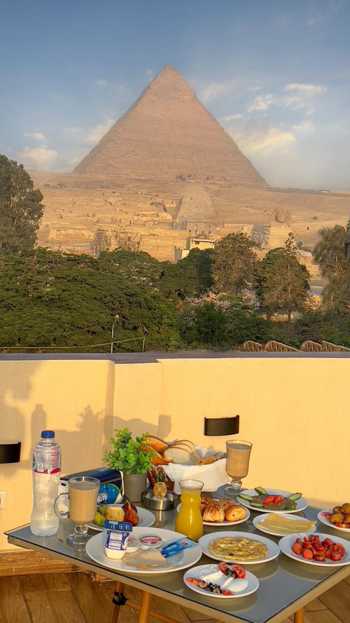 Pyramids Glory Inn Kafret el-Gabal Eksteriør bilde