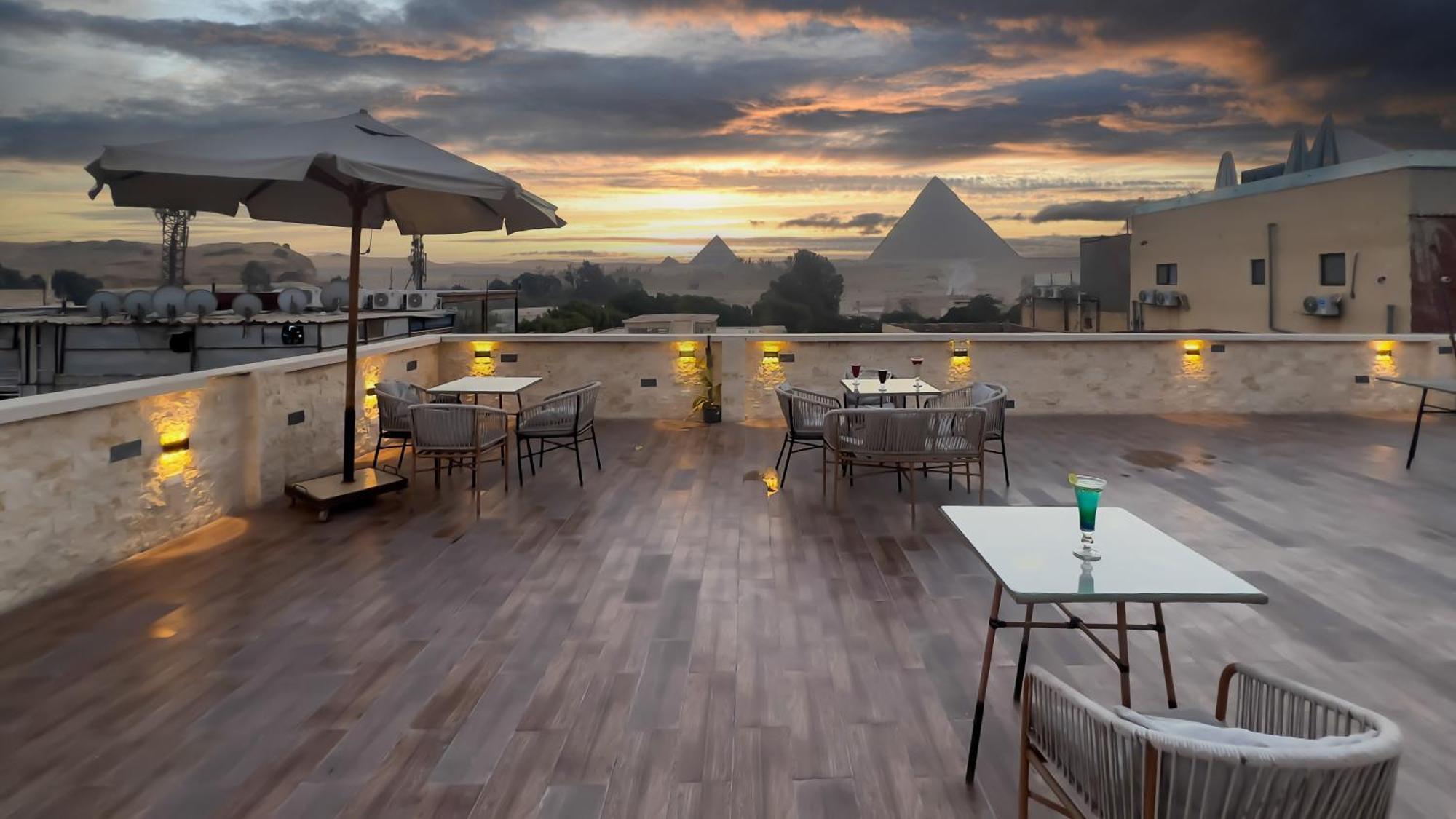 Pyramids Glory Inn Kafret el-Gabal Eksteriør bilde